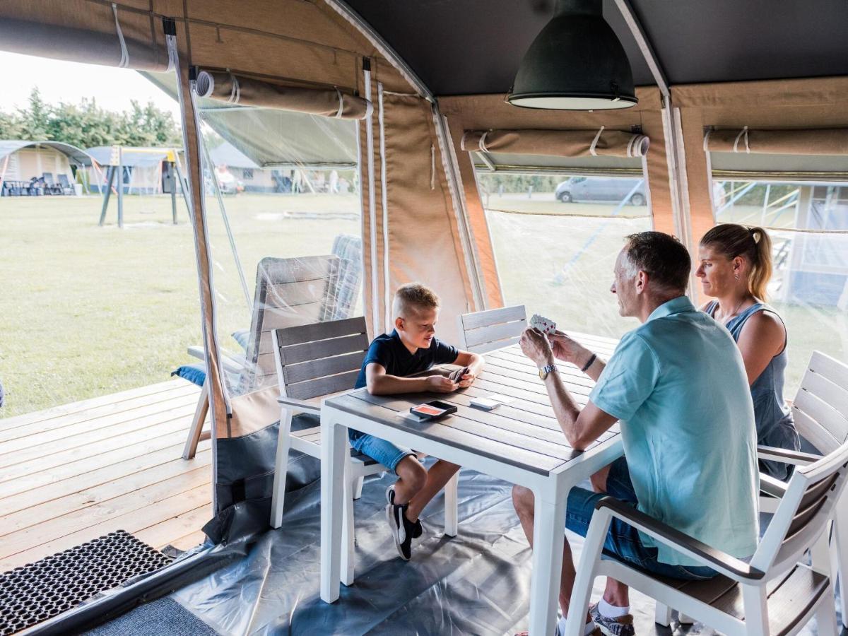 Nice Tent Lodge On A Campsite, Adjacent To The Forest, 27 Km From Luxembourg Medernach Buitenkant foto